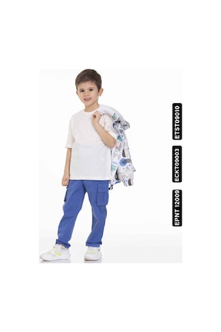 Xo Kids Erkek Tişört 4-13 Yaş 1607 Etst09010 Beyaz