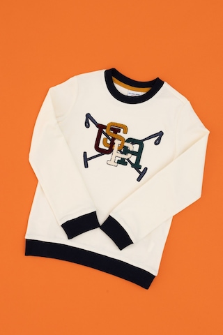 U.s. Polo Assn. Erkek Çocuk Sweatshirt 50315807-vr256 İnci
