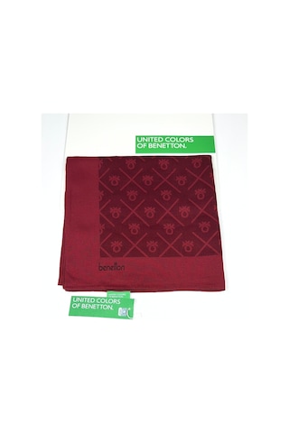 Benetton Elegante Uno Şal 1026 Açık Bordo