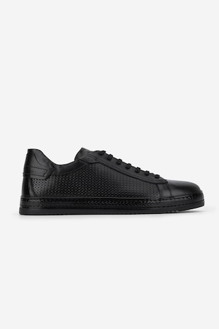 Valmenti Erkek Hakiki Deri Siyah Sneakers & Spor Ayakkabı 537 Val-3440 Erk Ayk Y25 Sıyah Dr
