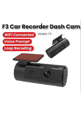 Wifi Car Dvr Recorder Dasch Cam Araç İçi Kamera Wifi Bağlantılı