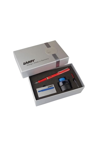 Lamy Safarı Dolma Kalem Setı M G.kutu Kırmızı