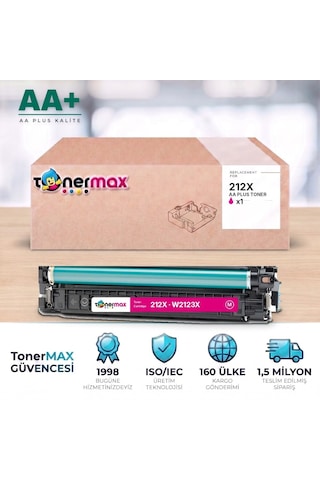 Hp 212x W2123x Kırmızı Uyumlu Toner Aa Plus / Color Laserjet Enterprise M554 / M555 / Mfp M578