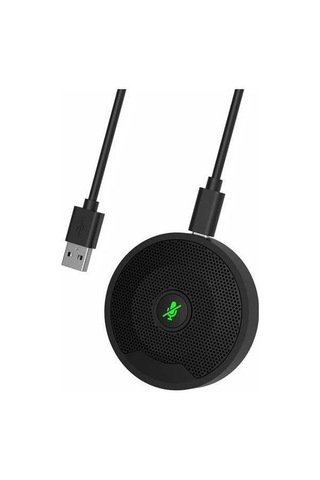 Primepickings Usb 2.0 Tak & Çalıştır 360 Derece 3 Metre Mesafeli Taşınabilir Mikrofon, Ofis Toplantı, Online Ders, Yayın İçin Çok Y