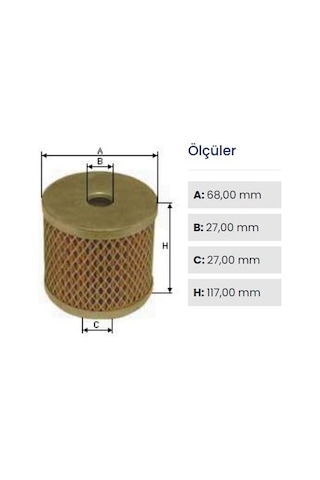 CE 1003 ŞAMPİYON MARKA FİLTRESİ ML137, LF594