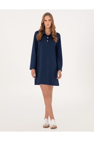 Pierre Cardin Kadın Lacivert Elbise Örme 50308163-vr033 Lacivert