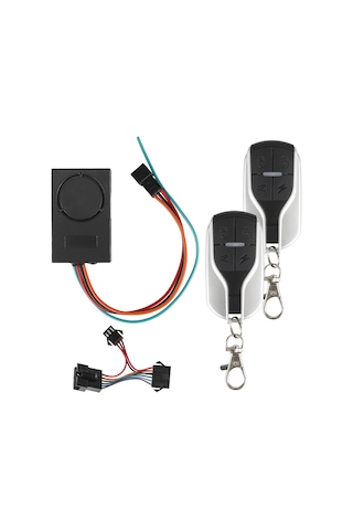 Padalink Elektrikli Scooter Alarmı - Titreşim Uyarılı, Uzaktan Kumandalı, Anahtarsız Çalıştırma, 100m Menzil 2 Kumanda Dahil