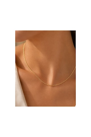 Altın Gurmet Zincir Kolye 2,5mm