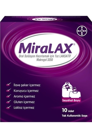 Bayer Miralax 3 x 10 Saşe