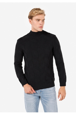 Colin's Colins Slim Fit Turtle Neck Jakarlı Erkek Antrasit Kazak Cl1065745 Q1.v1 Ant Antrasit