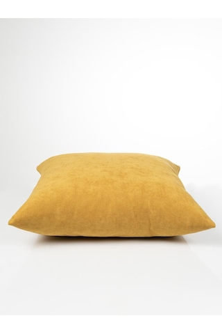 Dekoratif Kırlent Kılıfı Runa 43x43 Cm Hardal