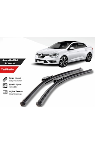 Renault Megane 4 Silecek 2016 Sonrası Wöller Silecek Takımı Araca Özel Renault Megane 4 Silecek 2016 Sonrası Wöller Silecek Takımı Araca Özel