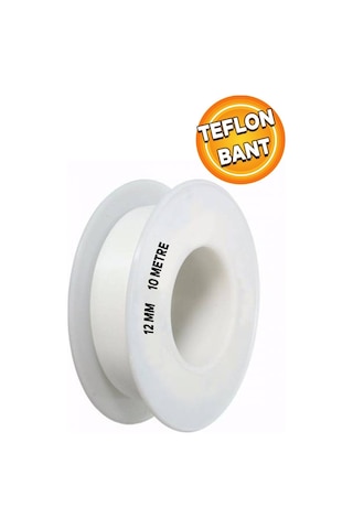 Roney 10'lu Teflon Bant 0.25 GR x 12 MM x 10 M