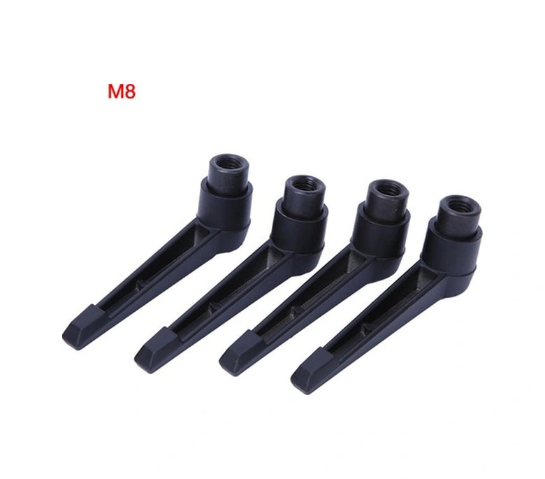 Fortunelane 4 Adet Paslanmaz Çelik M8 İç Dişli Ayarlanabilir Makine Kolu 63 Mm - Mekanik Ekipmanlar İçin Dayanıklı Operasyon Kolu