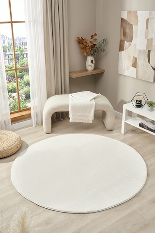 Bali Krem Daire Halı Salon Oturma Odası Çocuk Odası Yatak Odası Halısı 4500