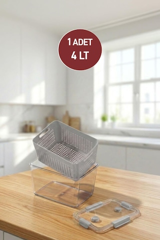 Selka Home Lavin 4 Lt. Saklama Kabı