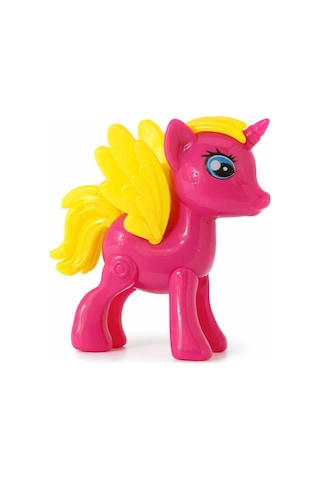 Sevimli Unicorn Oyuncak Figür Çocuklar İçin Hayal Gücünü Geliştiren Mini At Oyuncağı