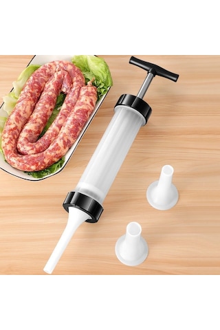 Sones Ev Tipi Manuel Sosis Doldurma Makinesi Küçük Sosis Makinesi Diğer