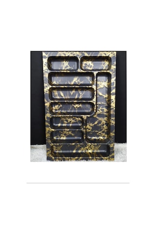 9 Bölmeli Kaşıklık Büyük Boy Royaleks-a1343 Çok Renkli