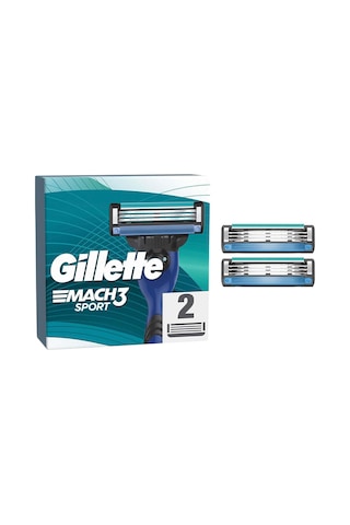 Gillette Mach3 Sport Yedek Bıçak 2'li