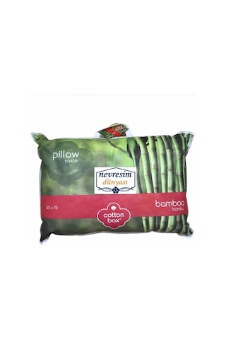 Cotton Box Bambu Yastık Çok Renkli