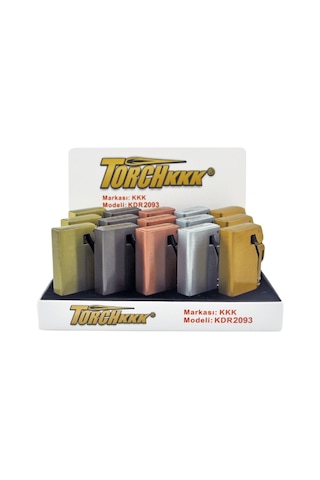 Gold Tek Torch Pürmüz Metal Puro Çakmağı - Tr8089