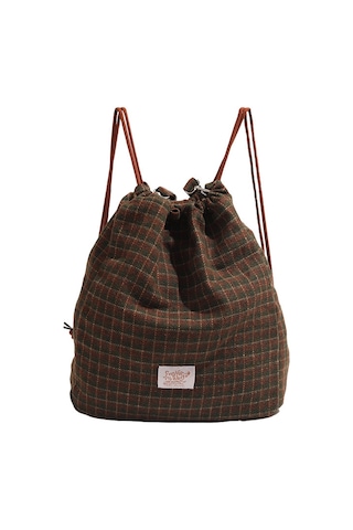 Charhp&kejnt Orijinal 2023 Sonbahar Ve Kış Yeni Retro Büyük Kapasiteli Bağcıklı Sırt Çantası Çok Yönlü Çapraz Çanta Diğer