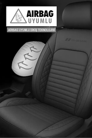 Mercedes-benz /8 W114 280 E 114.062 185 Hp 1973 Uyumlu İstanbul Serisi Deri Siyah Oto Kılıfı Tam Set
