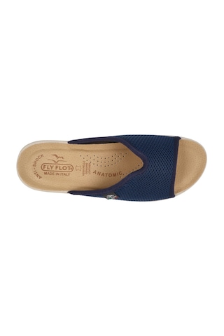 Terlik Kadın T4 429 Fe Fly Flot Cloth Woman Slıpper Blue Null Mavi