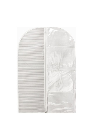 Pencereli Elbise Kılıfı Maxi Desenli