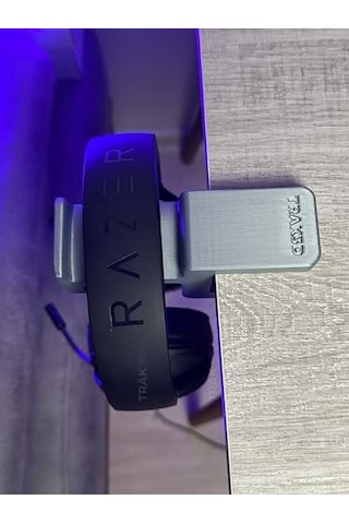 Premium Asılabilir Kulaklık Standı En Sağlam V4 Modeli Kaydırmaz Keçeli Ergonomik Masaüstü Askı Polardock Editi