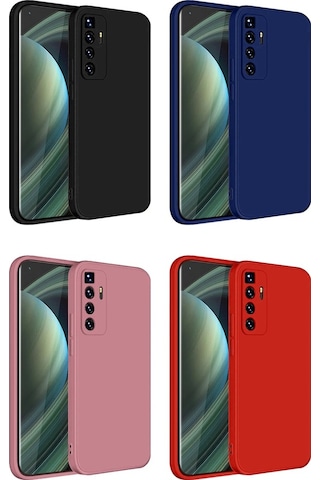 Xiaomi Mi 10 Ultra Campro Serisi Korumalı Silikon Kılıf -Al3427