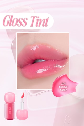 Clio Pigmentli Parlak Bitişli Dolgunlaştırıcı Lip Gloss Clıo Volumate Gloss 204 Blushed Candy