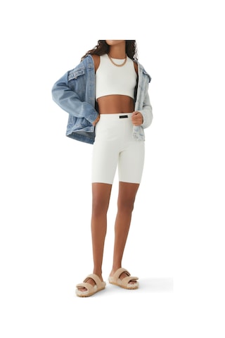 Fear Of God Rahat Biker Şort Beyaz