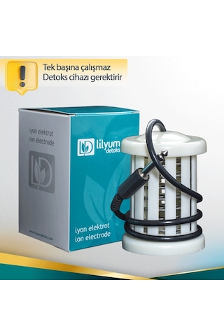 Lilyum Cihazı Negatif İyon Elektrotu Array Beyaz