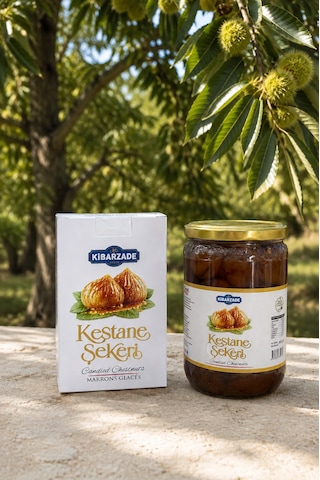 Kestane Şekeri - Şerbetli Kavanoz - 850 Gr