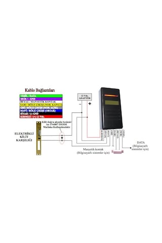 Electrosec Ac-25Mr Bağımsız Mifare Okuyucu