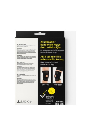 Patella Ve Ligament Destekli Dizlik Ayarlanabilir Ortopedik Dizlik