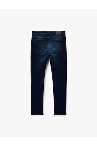 Koton Pamuklu Normal Bel Slim Fit Jean Pantolon - Brad Jean Koyu İndigo 6wam40219nd İndigo