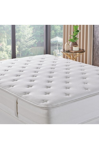Puffy Hybrid Star Visco Pedli Pocket Çift Kişilik Yatak 150x200