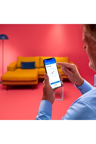 Wiz Beyaz Akıllı Sıva Üstü Sarı-beyaz Ambiyans Kare Panel Tavan Armatürü 12w Sarı-Beyaz