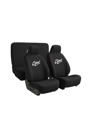 Opel Sintra İle Uyumlu Oto Koltuk Kılıfı Sade Set Araç İçi Kullanım Siyah