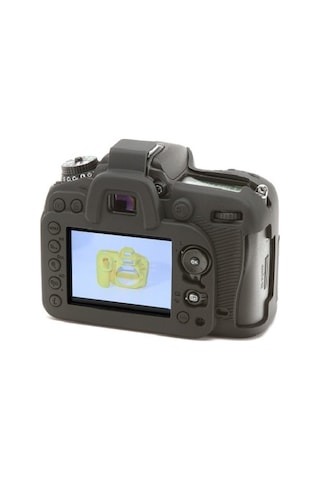 Easycover Nikon D7100/D7200 Silikon Kılıf Ecnd7100B (Siyah)