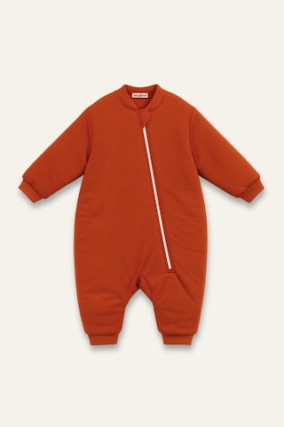 Zeyland Unisex Çocuk Elyaf Dolgulu Uyku Tulumu - Kiremit Kiremit