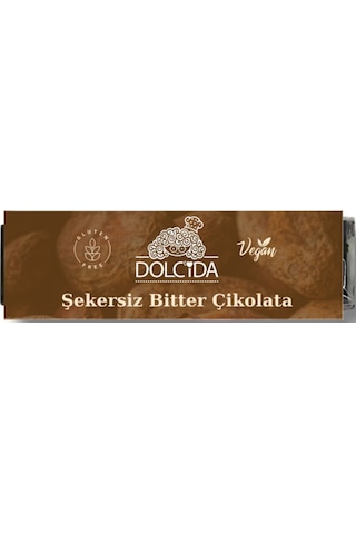 Dolcida Şekersiz %70 Bitter Çikolata 20gr-3360