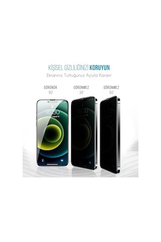 iPhone Uyumlu 16 Pro Kolay Uygulama Aparatlı 5d Magic Box Hayalet Privacy Cam Ekran Koruyucu