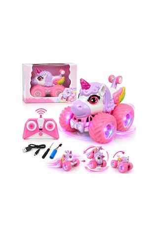Lh-c091 Car Pink Color Uzaktan Kumandalı Oyuncak Corn Pembe