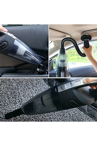 Ally R-6053 Kablosuz Güçlü El Araç-Ev Süpürgesi Kuru Islak 29000-