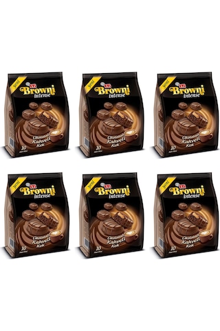 Eti Browni Intense Mini Kahveli 160 Gr. X 6 Adet