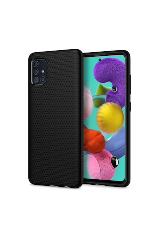 Spigen Samsung Uyumlu Galaxy M33 İle Uyumlu Kılıf Rugged Armor Üst Düzey Koruma Siyah Karbon Kapak - Acs04161 Spigen Tr Garantili